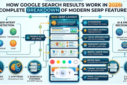 How Google Search Results Work in 2026: Complete Breakdown of Modern SERP Features