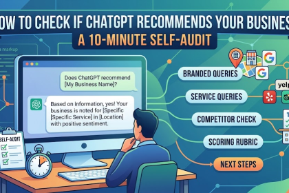 How to Check If ChatGPT Recommends Your Business (A 10-Minute Self-Audit)