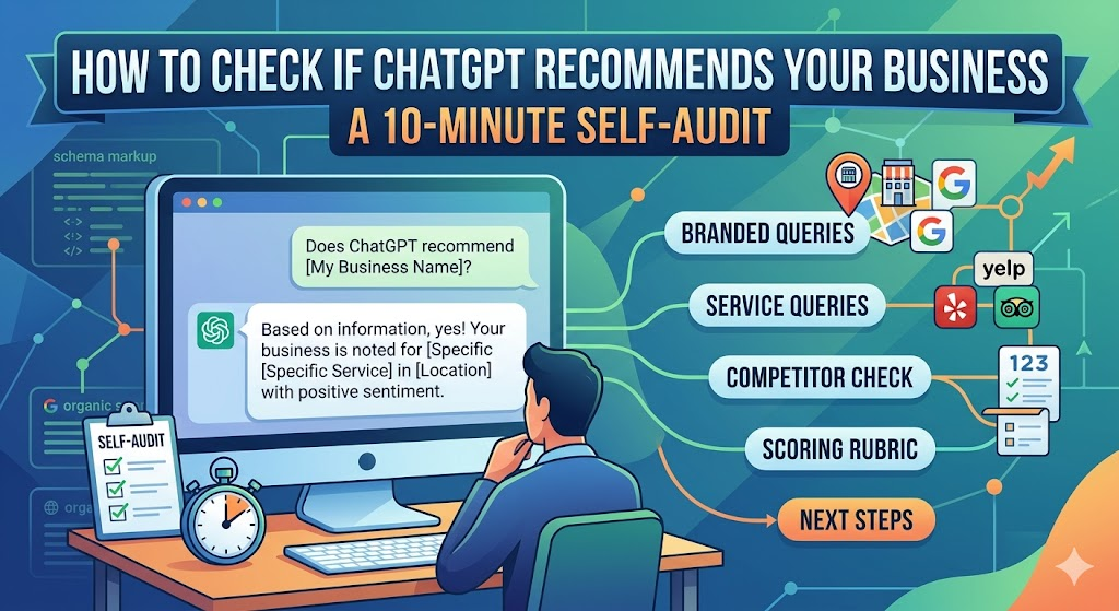 How to Check If ChatGPT Recommends Your Business (A 10-Minute Self-Audit)