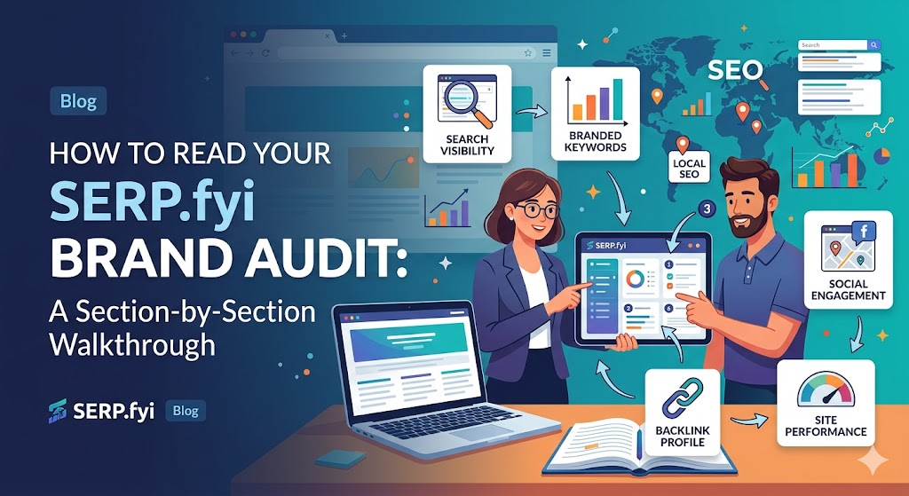 How to Read Your SERP.fyi Brand Audit: A Section-by-Section Walkthrough