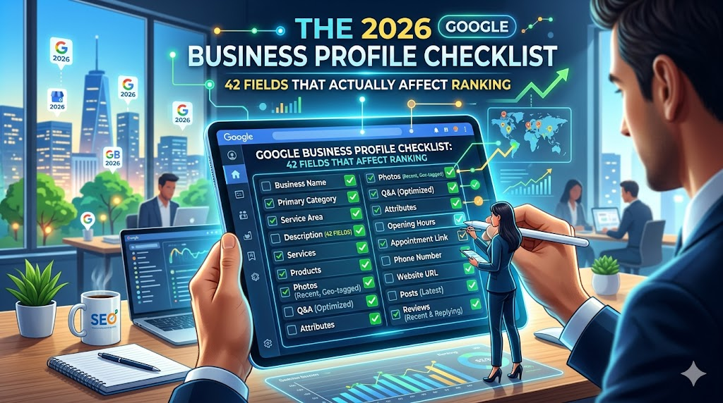 The 2026 Google Business Profile Checklist: 42 Fields That Actually Affect Ranking