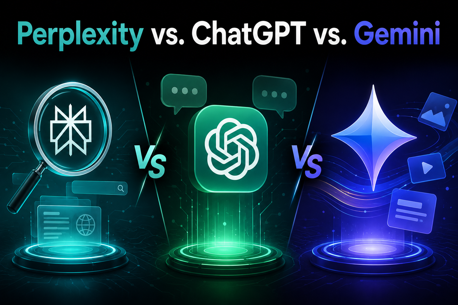 Perplexity vs. ChatGPT vs. Gemini Who Cites Your Content Differently